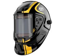 TOOLIOM Casco de Soldadura de Gran visión de 3.94 x 3.65 Pulgadas, Capucha de Soldadura de oscurecimiento automático de Color Real, Sombra de 4/5-9/9-13