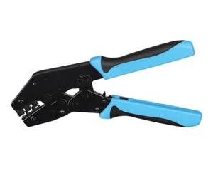 Toolland Alicates de engaste livianos para conectores no aislados, tamaño del cable 0.05-1 mm², 18-30 AWG, el experto en un rendimiento preciso