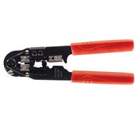 Toolland alicates de enrollamiento, con conector modular 8p8c (rj45)