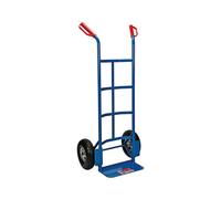 Toolland carretilla de mano de acero con asas de seguridad, carro de t