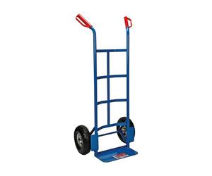 Toolland carretilla de mano de acero con asas de seguridad, carro de t