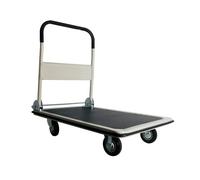 Toolland carretilla de plataforma plegable de acero 300 kg con platafo