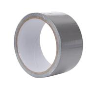 Toolland Cinta adhesiva, autoadhesivo, para uso interior y exterior, gris, 48 mm x 10 m