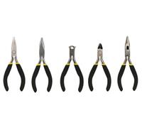 Toolland Conjunto de alicates en miniatura, 5 piezas – Trabajo fino y preciso