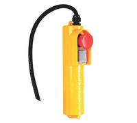 Toolland Control remoto para polipasto eléctrico 230V, control con cable de 1.5m y botón de emergencia, compatible con polipastos eléctricos, grúas giratorias y polipastos móviles, altura de elevación
