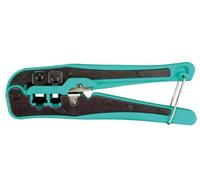 Toolland Cortador de enrging multifunción para conectores modulares, perfecto para RJ10 RJ11 RJ12 y RJ45