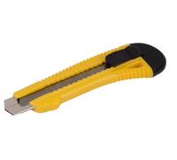 Toolland Desaprate un cuchillo de utilidad de cuchilla, plástico, 18 mm