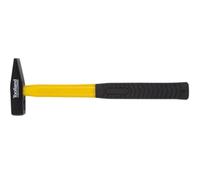 Toolland Hammer del ingeniero, cabeza de acero 200 g, mango de fibra de vidrio para resistencia y durabilidad, amarillo/negro
