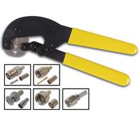 Toolland Herramienta versátil para conectores F y BNC – Conexiones precisas