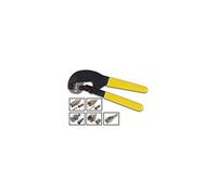 Toolland Herramienta versátil de enrging para conectores F y BNC, la herramienta perfecta para conexiones precisas