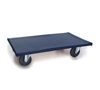 Toolland Plataforma con Ruedas Resistente de Madera 65 x 40 cm con 4 Ruedas giratorias, Ideal para Transportar Muebles y Mover Cargas Pesadas hasta 400 kg