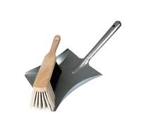 Toolland Set dt94001 – Pala y escoba metálicas, cepillo suave, lata de metal, ojo de suspensión