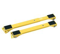 Toolland rodillos extensibles para muebles, 2 piezas, longitud ajustab