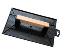 Toolland Tabla de lijado, plástico, mango de madera, 270 x 170 mm