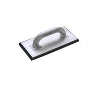 Toolland Talocha Plástico con Goma Rectangular con Mango Blanco y Negro