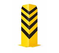 toolmate Protección de esquinas de acero - Protección de ángulo y golpe - Protección contra el arranque para estanterías, estantes altos, entradas, patios y garaje (60 cm de altura)