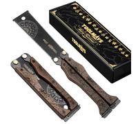 TOOLMAYS Sierra de Podar 15 cm, regalos de Año Nuevo y Navidad para aficionados al bricolaje, sierra japonesa portátil