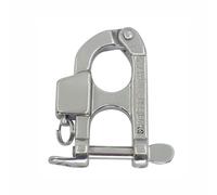 tooloflife 1 paquete de grillete de liberación rápida, acero inoxidable 316, gancho de gatillo de carga de 660 libras para Spinnaker Halyard al aire libre camping