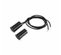 tooloflife 5 interruptores de lengüeta para puerta, sensor de contacto magnético de alta sensibilidad y acción rápida, para sistema de alarma magnética de puerta/ventana (negro)