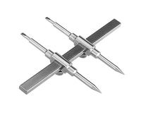 tooloflife Llave inglesa de lente, apertura ajustable de reparación lente de cámara de acero inoxidable compatible con herramienta para lente de cámara de 10 mm a 130 mm