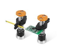 Toolour Tercera Mano ClampRex O1 para Maker - Soporte de Ayuda de Soldadura Compacto con Abrazaderas Paralelas Duales, Base Magnética Ajustable para Placas de Circuito, Cables Finos y Componentes, sin
