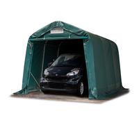 TOOLPORT 2,4x3,6m Carpa garaje, Lona de PVC, verde oscuro, sin Estática - (67835)