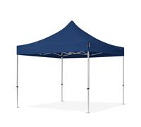 TOOLPORT 3x3 m Carpa plegable, PROFESSIONAL aluminio 40mm, azul - (600152)
