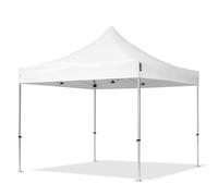 TOOLPORT 3x3 m Carpa plegable, PROFESSIONAL aluminio 40mm, blanco - (578681)