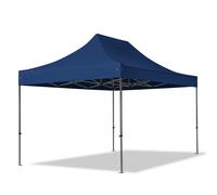 TOOLPORT 3x4,5 m Carpa plegable, PREMIUM acero 40mm, azul - (600044)