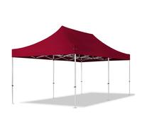 TOOLPORT 3x6 m Carpa plegable, PROFESSIONAL aluminio 40mm, rojo - (600228)