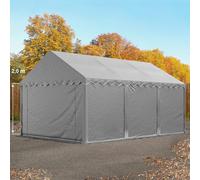TOOLPORT 3x6m Carpa almacén, Lona de PVC, gris - (2332)
