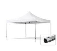 TOOLPORT 4x4 m Carpa plegable, PROFESSIONAL aluminio 40mm, blanco - (578931)