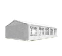 TOOLPORT Carpa para Fiesta 5x10m Carpa para Eventos con Lona PVC 600 N Impermeable y Montaje rápido