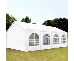 TOOLPORT FLEX 3x8 m Carpa para fiestas, PE 450, blanco - (91105)