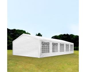 TOOLPORT FLEX 5x10 m Carpa para fiestas, PE 350, blanco - (90104)
