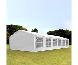 TOOLPORT FLEX 6x12 m Carpa para fiestas, PE 350, blanco - (90109)