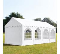 TOOLPORT PRO 4x8 m Carpa para fiestas, PVC 800, con base reforzada, blanco - (7840)