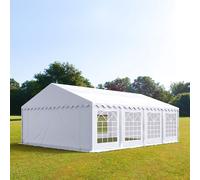 TOOLPORT PRO 5x8 m Carpa para fiestas, PVC 700, blanco - (6114)