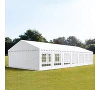 TOOLPORT PRO 6x14 m Carpa para fiestas, PVC 700, blanco - (5109)