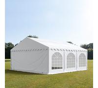 TOOLPORT PRO 6x6 m Carpa para fiestas, PVC 750, con base reforzada, blanco - (7146)
