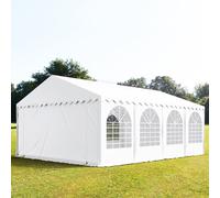 TOOLPORT PRO 6x8 m Carpa para fiestas, PVC 800, con base reforzada, blanco - (7920)