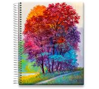 Tools4Wisdom Agenda 2026, calendario 2026, 15 meses a partir del 25 de octubre de 2015 a 21 cm, tapa dura, diario, semanal, mensual, O5D6, pintura al óleo de bosque