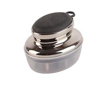 TOOLSGO Mini Aplicador de Suero para Cuero Cabelludo Peine Nutritivo con Ventana de Escala para el Cuidado y Crecimiento del Cabello (Gris)