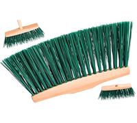 ToolSpace Escoba barredora de Exterior/Interior para tareas Pesadas, 24 cm Escoba de Calle, Escoba de jardín Escoba de Suelo, Escoba doméstica Angular de Esquina para Patio, Zona Exterior, Garaje