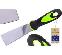 ToolSpace espátula Profesional de Acero Inoxidable con Mango de plástico Herramienta de Pintor espátula Profesional - espátula de plástico 40mm