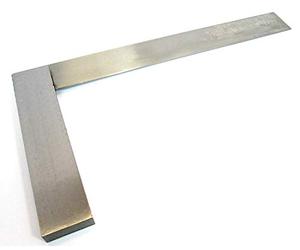 Toolzone Escuadra de acero de 300 mm para ingeniería/ingenieros