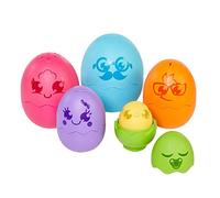 TOMY Toomies Hide and Squeak Nesting Eggs Baby Toy, Educational Shape Sorter with Colours and Sound, Easter Toy for Babies, Toddlers & Little Kids from 6 Months, 1, 2 & 3 Year Olds