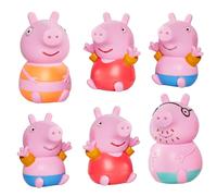 Toomies E73159 Tomy Peppa, Daddy Pig, Peppa & George Squirters, Baby, Kids Toys for Water Play, Fun Bath Accessories for Babies & Toddlers, Suitable for 18 Months, 2, 3 & 4 Year Olds,Pink