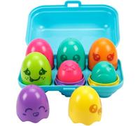 Toomies-Juego de emparejamiento NUEVOS Pollitos Brillantes para esconder y chirriar, Multicolor, Large ([Tomy] E73563)