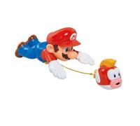 TOOMIES My Mario - Figura de baño Flotante Mario sin Pilas, a Partir de 2 | Cheep Cheep Cheep Tirar y soltar las piernas de juguete de baño para bañera o piscina infantil con licencia de Nintendo